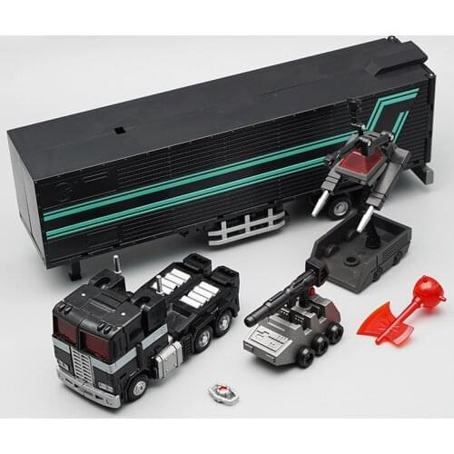 Transformation Mech Planet MFT HS02 G1 Container Truck ABS Action Figure Hot Soldiers Commander OP MP10 Mini Toy For Kids Gifts