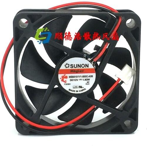ME60151V1-000C-A99 60*60*15 12V 1.92W 2 wire power chassis fan