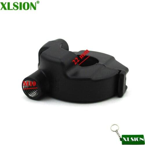 XLSION 7/8'' 22mm Throttle Cable Holder Housing Clamp For GY6 50cc 125cc 150cc Scooter Moped