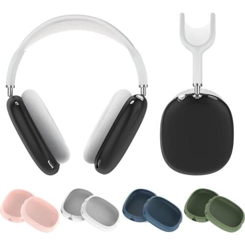 Protective Case for Airpods Max Headphones Silicone Ear Pads Cushion Protector Skin Cover for Apple AirPods Max Accessories