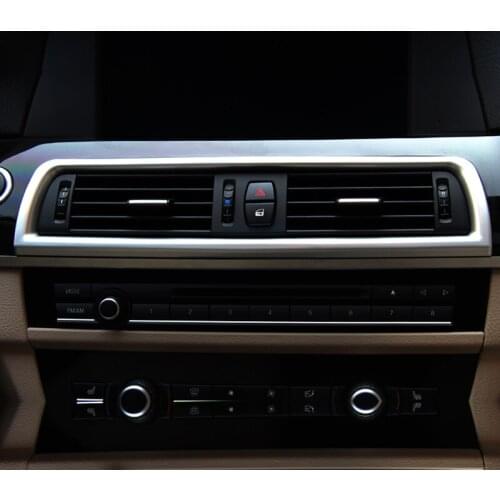 1pc abs for BMW X5 2011-2017 520li 525li Controls the air conditioning vent decorative light strip