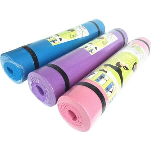1pc Daily Fitness Training Home Yoga Mat Super Thick Nitrile Rubber Yoga Pilates Exercise Mat