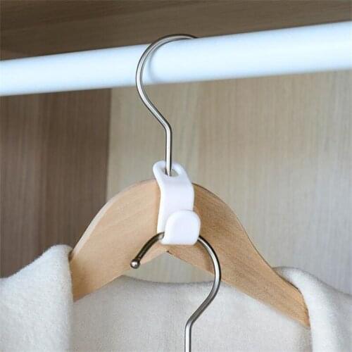 10Pcs Connect Hooks for Hanger Wardrobe Closet Connect Hooks Rails Storage Organzier Hook Clothes Hanger Linking Hooks