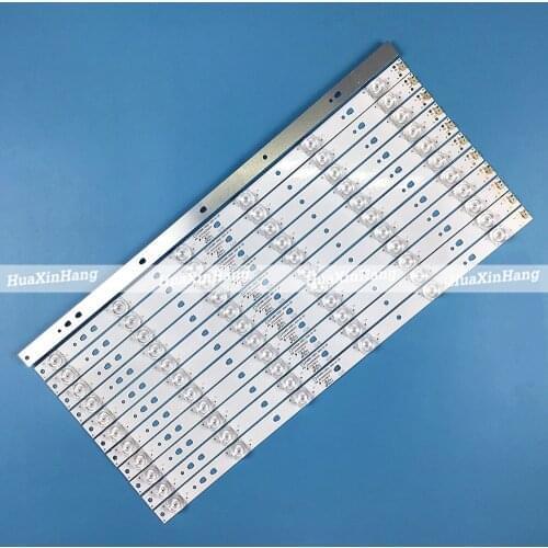 12 PCS LED Backlight Strip For Haier 49"TV FD4951A-LU G49Y 49U1 F49N LED49D6-03(A) 30349006203 LED50D6-ZC14AG-03 LS49AL72 6 LEDs