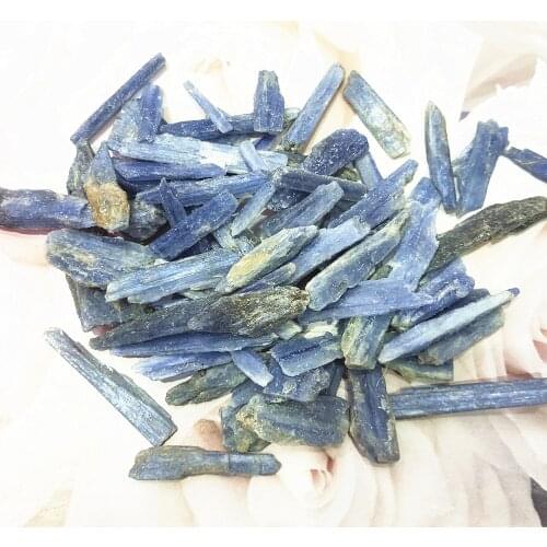 150-500g Crystal chips Natural kyanite Quartz gravel cyanite macadam Reiki Healing