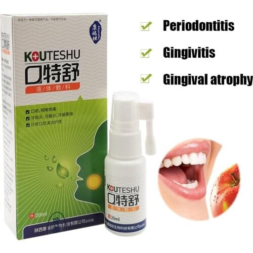 20ml Mouth Clean Oral Spray For Mouth Ulcers Toothache Oral Sore Throat Periodontitis Gingivitis Daily Oral Cleaning Care