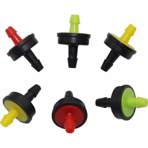 20pcs 10L 20L 30L Dripper Automatic Cleaning Pressure Compensation Current Regulator Agriculture Drip Irrigation Fittings