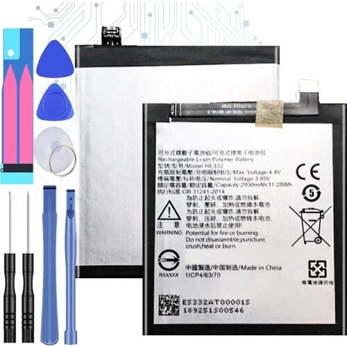 2930mAh Mobile Phone Battery HE332 For Sharp S2 fs8010 Aquos S2 FS8018 S3 Mini S3mini