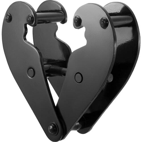 3000kg Black Beam Clamp 80-320mm Steel Beam Clamp for Rigging