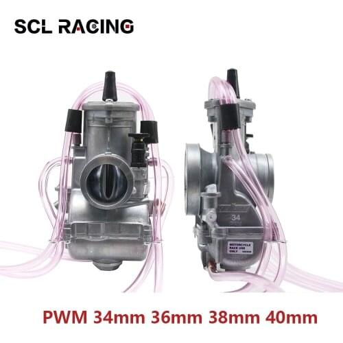 Alconstar New Motorcycle Motorbike Keih 34mm 36mm 38mm 40mm Carburetor For 125cc-250cc 2T 4T Racing PWM34-40 Carburador