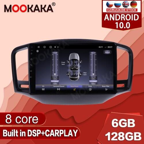 Android 10.0 128G For Roewe 350 2010-2016 Car Multimedia Player Radio GPS Navigation Auto Stereo Recorder Unit Audio