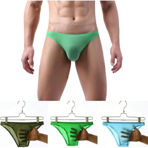Mens Sexy Underwear Gay Exotic Jockstrap Penis Pouch Low Rise Underpants Male Slip Homme Panties Seamless Lingerie Mens Briefs