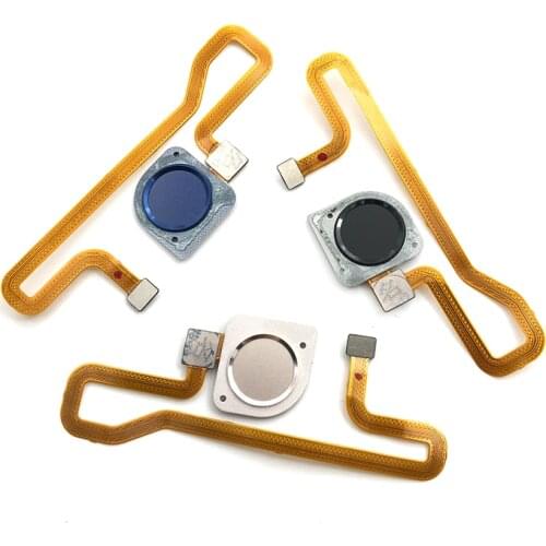 New Fingerprint Sensor Key home button Flex Cable Touch ID For Huawei Y6 Prime 2018 / Y6 2018