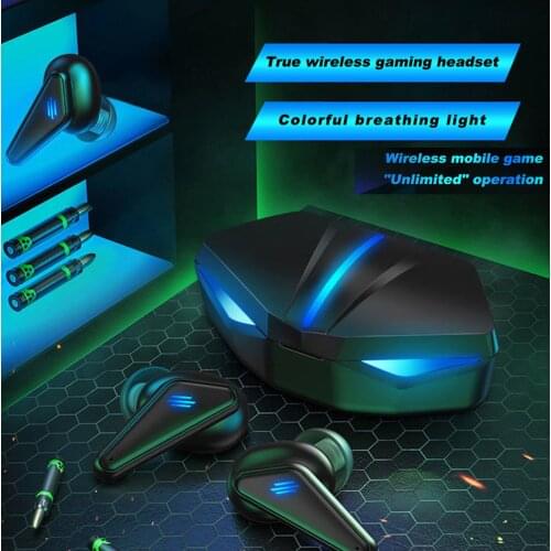 K55 Headset Gamer Low Latency Earphone Bluetooth Hifi Sound Quality Wireless Headphones Color Breathing Light With Microphone#g3