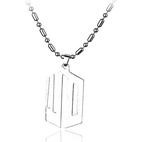 MQCHUN Movie Jewelry Necklace Stainless Steel Fashion Necklace For Women Men Movie Jewelry Gift-30