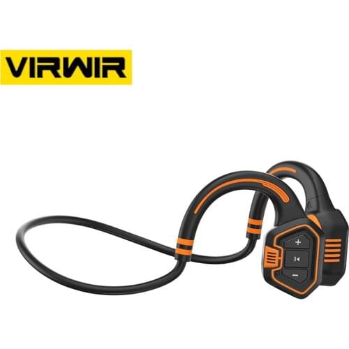 Bone Conduction Headphone Wireless Bluetooth Compatibility 16G IP68 Waterproof Sports Swimming Headset MP3 Music Player Earphone