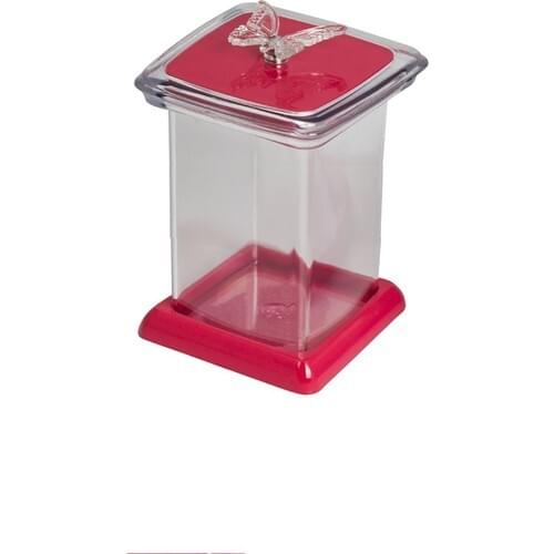 Ews Kitchenware Acrylic Fuchsia Large Jar