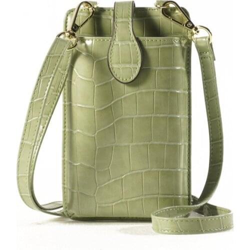 2021 New Ins Hot Phone Crossbody Bag Python Pattern 2 Leather Strap Purse Clutch Bags Designer Phone Bag Mutifunction Wallet