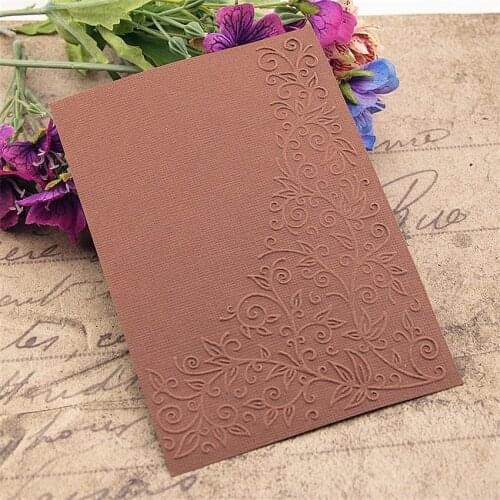 Easter plastic Leaf lace template craft card making paper card album wedding decoration scraping Embossing folders