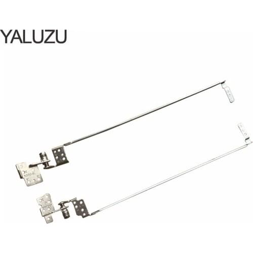YALUZU NEW lcd hinges For ASUS F552E X552E Y582 D552 R513 X552M X552C LCD Hinges L&R LCD Display Screen Left Hinge Rail Bracket
