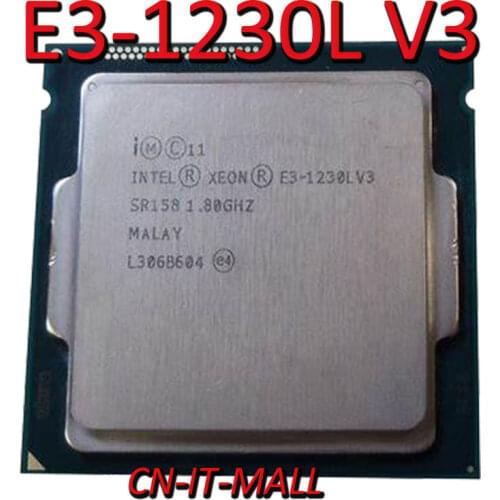 Intel Xeon E3-1230L V3 CPU 1.8GHz 8M 4 Core 8 Threads LGA1150 Processor