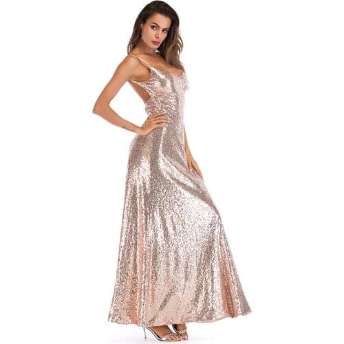 ENLU Ladies Sequin shining Office Pencil Dress Autumn Winter Backless Sexy Dress Women Vintage Bodycon long Dress Vestidos