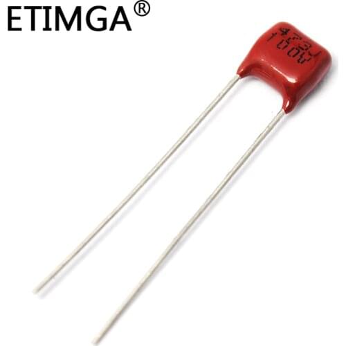 10PCS/LOT CBB Capacitor 100V 473J 0.047uF 47nF 100V/473 Polypropylene Film Capacitor