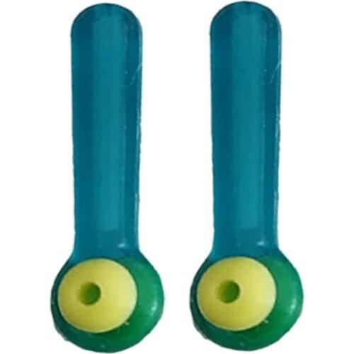 10pcs Fishing Strong Silicoen Float Seat Block Rotation Drift Fishing Floats Anti-winding Adapter Soft Sea Carp Fly Spinner Bait