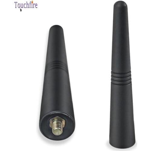 100pcs 9cm Universal Car Roof Mast Whip Stereo Radio FM/AM Signal Aerial Amplified Antenna For VW BMW Benz Audi Toyota