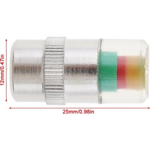2.4 Bar 36 Psi Durable Car Tire Pressure Monitor Valve Cap Sensor Indicator Diagnostic Tools