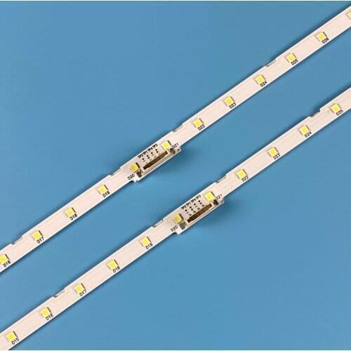 2pcs/set LED backlight strip for Samsung UE55NU7100 UN55RU7100 UA55NU7100 UN55NU7200 UA55NU7300 UE55NU7370 UE55NU7455 UE55NU7102