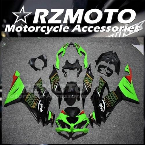 New ABS Full fairing kit Fit for Kawasaki ZX6R 2019 fairings ZX-6R Ninja 636 bodywork green black