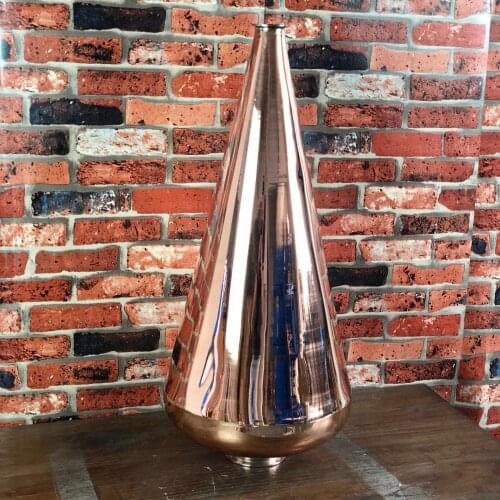 4" x 2" 35L Whiskey Helmet , Onion head , Pure Copper . Distillation, Distiller