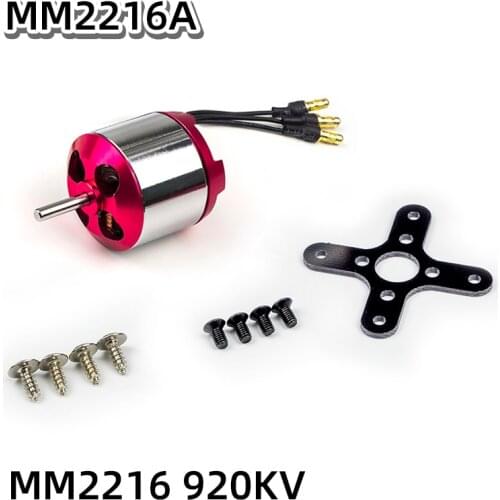 AEORC Brushless Motor A28L MM2216 920KV 1270KV 3.0mm Shaft Brushless Outrunner Motor for RC Aircraft Plane Airplane Multi-copter