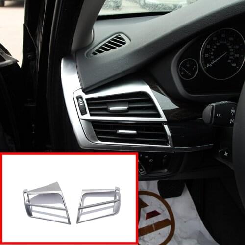 For BMW X5 f15 X6 F16 2014 2015 ABS Car Air Condition Outlet Vent Frame Trim Accessories Left Hand Drive