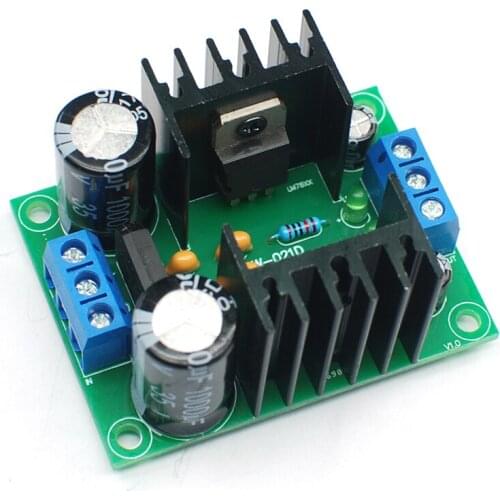 Dual Power Supply Rectifier Filter Power Supply Board 78XX79XX Voltage Optional Regulator Module Production Kit