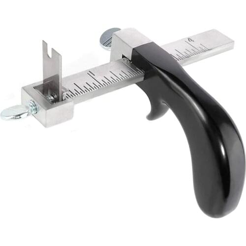 Leather Strip Cutter Tool Leather Craft Cutting Knife Blade Tools for Bag Straps Leathercraft Accessories