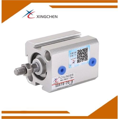 SDA16-5B SDA16-10B SDA16-15B SDA16-20B SDA16-25B SDA16-30B SDA16-35B,40B,45B,50B Small thin cylinder SDA serie