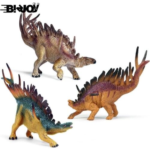 Kentrosaurus Dinosaur Model Simulation Wild Beast Action Figure Educational Ancient Animal Toy PVC for Child Kids Decor Gift