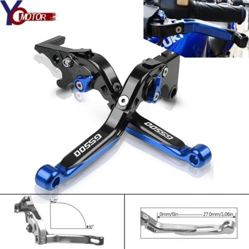 Motorbike CNC Adjustable Foldable Brakes Clutch Levers For SUZUKI GS500 GS 500 1989-2008 2007 2006 2005 2004 2003 2002 1990