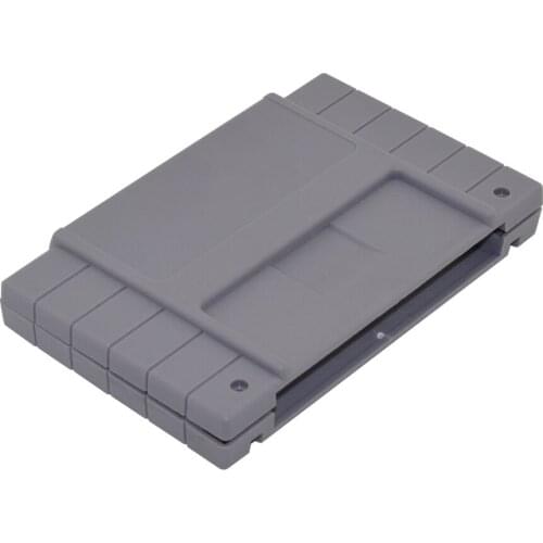 Xunbeifang 5sets Game Cartridge Replacement Plastic Shell For SNES game Console 16bit game card shell with Screws