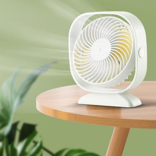 MINI Air Cooling Fan Desk Portable USB Powered Table Fans Strong Wind for Office Household 5W High Quality 360 Rotatable FS29