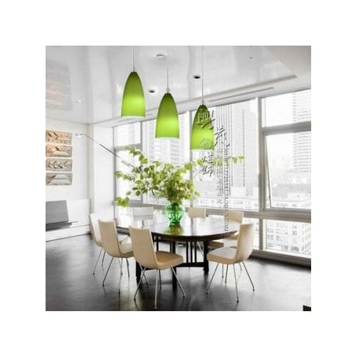 Single headmilk tea shop NEW 2017 Simple modern pendant lights restaurant restaurant round straight glass ZZP426143