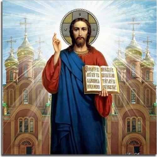 Peter ren DIY Diamond painting Orthodox Christianity Diamond embroidery 3d Square Diamond mosaic crystal Full Embroideries Craft
