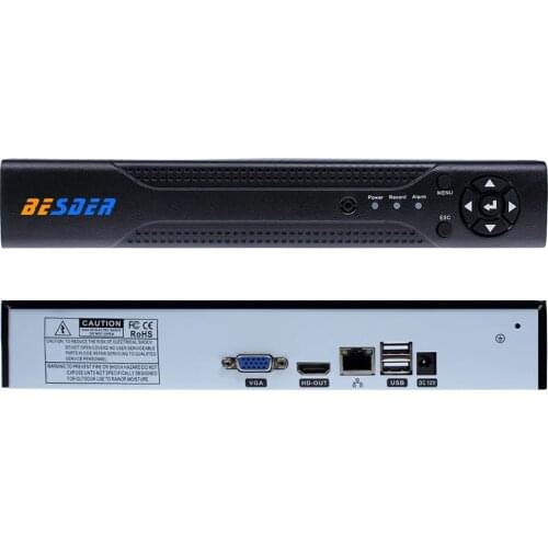 BESDER HDMI H.264 1080P CCTV NVR 4CH 8CH 1080P Network Video Recorder Motion Detection Support For IP camera P2P