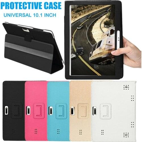 Universal Leather Cover Case For 10 10.1 Inch Android Tablet PC Fashion Design Foldable Tablets Protective Cover Accessories#p3