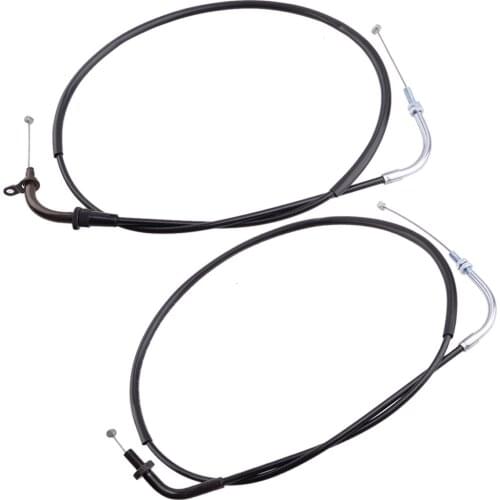 1 Pair Throttle Cable Wires Fit for Yamaha XVS1100 XVS1100A XVS1100AT V-Star 5PB-26311-10 5PB-26312-10 2005 2006 2007 2008