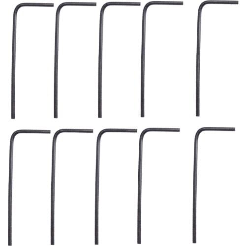 10 Pcs. 1.5mm Allen Key Hexagon Angle Wrench Set For Electric Guitar / Bass