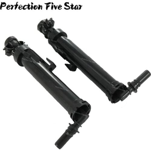61677275657 61677275658 For BMW F30 328i F32 435i 2012 2013 2014 2015 Pair Front Headlights Washer Sprayer Nozzle Cylinder Pump
