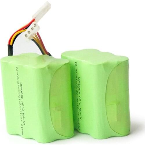 Robot Vacuum Cleaner 7.2v 4500mAh Battery Pack for Neato XV-21 XV-11 XV-14 XV-15 robot Vacuum Cleaner Parts Accessories